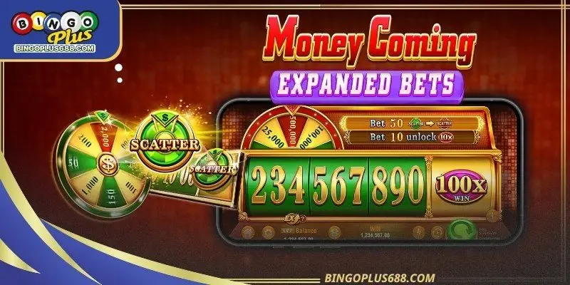 The Money Coming game is designed with straightforward mechanics